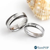 情侶對戒 ATeenPOP 情侶戒指 白鋼戒指 再續情緣 單個價格 情人節禮物