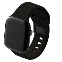 【beepio】悠遊錶帶 2.0 拓荒者｜矽膠系列 - 沉穩黑(悠遊卡錶帶 悠遊卡 apple watch錶帶 38/40/41/42mm)