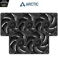 ARCTIC P12 PRO PST BLACK 5 PACKS (Computer fan / พัดลมระบายความร้อนคอมพิวเตอร์)