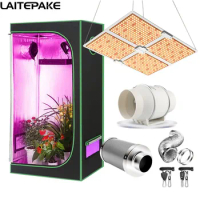Grow Box Grow Tent 1000-4000W Samsung LM281B PRO Phytolamp Board IR/UV VEG/BLOOM 4/5/6 Inch Fans&amp;Activated Carbon Air Filter Set