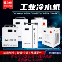 {臺灣公司貨 可打統編}工業冷水機小型水冷式冷凍機CW3000激光冷水機CW5200水循環制冷機