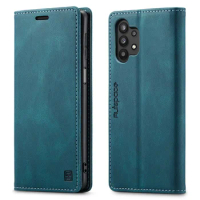 Magnetic Case For Samsung Galaxy A32 Cases Flip Wallet + Silicone Soft Flip Cover Phone Case Samsung A32 5G Luxury Leather Bags