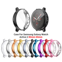 Ultra-thin Soft Tpu Case for Samsung Galaxy Watch Active 2 40mm 44mm Waterproof Watch Shell Screen Protector for Samsung Case