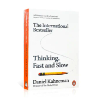 Daniel Kahneman Thinking Fast and Slow Reading English Books for Adult A Lifetimes Worth of Wisdom Economic Management Books