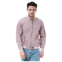Hamlin Cyrano Outerwear Pria Jaket Bomber Pria Motif Polos Material Baby Tery ORIGINAL - Red
