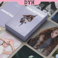 Kad Foto Laser, BLACKPINK JISOO, Kad LOMO Holografik, Koleksi KPOP, 55pcs / kotak, Kad LOMO, Kad Kol