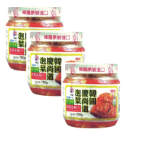 【韓英】慶尚道泡菜700g買4送1(韓國直輸入kimchi)