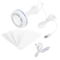 Universal 4 Speed 8-hour Timer USB Travel Fan Portable Outdoor Home DC 5V USB Camp Fan USB Ceiling Fan 19QE