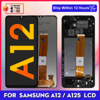 6.5" For Samsung Galaxy A12 LCD A125F SM-A125F A125 Display Touch Screen Digitizer For Samsung A12 Screen Replacement