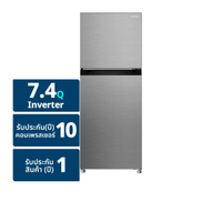 ฮิตาชิ ตู้เย็น 2 ประตู ขนาด 7.4 คิว รุ่น HRTN5230MXTH สีขาว Elegant Inox