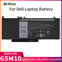 BK-Dbest 7.4V G5M10 8V5GX R9XM9 WYJC2 1KY05 Laptop Battery for Dell Latitude 14 E5450 Latitude 15 E5550 Latitude 12 E5250 P48G