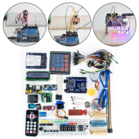 Set lengkap R3 untuk kit permulaan dengan tutorial, serasi dengan kit elektronik DIY Arduino