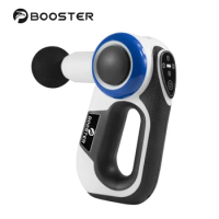 Booster S Portable Massage Gun Device 4 Speeds Tissue Muscle Massage Gun Cordless Therapy Vibration Body Massager