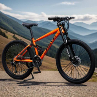 26 inch soft tail Mountain Bike Full Suspension off-road racing variable speed gravel bike high carbon steel outdoor bike aldult
