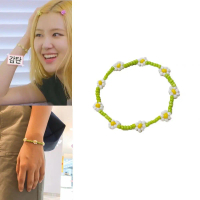 Vòng Tay Hạt, BLACKPINK ROSE LISA KPOP IDOL, Dành Cho Phụ Nữ, Trang Sức Hoa Hướng Dương