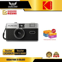 Kodak PURE35 / Kodak PURE 35 Reloadable 35mm Film Camera KIT BLACK LEATHER