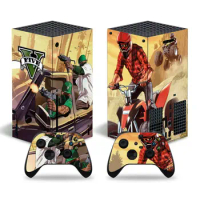 Grand Style Skin Sticker Decal Cover for Xbox Series X Console and 2 Controllers Xbox Series X Skin Sticker Viny