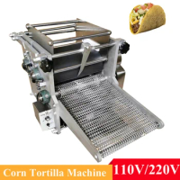 Commercial Mexican Corn Roll Making Machine To Make Corn Tortillas Industrial Corn Tortilla Machine