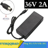 YYHQQBAD 36V 2A lead acid battery charger electric scooter ebike wheelchair Charger lead-acid battery Charger RCA Plug