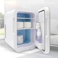 Small Cold Room Portable Custom Makeup Small Car Refrigerator Rapid Cosmetic Beauty Mini Fridge For Chocolate