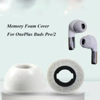 6pcs Memory Foam Cover for OnePlus Buds Pro 2 Wireless Earphone Accessories Soft Foam Eartips Earpads Replaced Kits Ear Tips