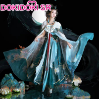 Dan Heng IL Doujin Cosplay Costume Game Honkai: Star Rail DokiDoki-SR Dan Heng Costume Women Doujin Casual Wear