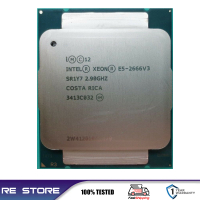 ใช้ใน E5 Xeon V3ประมวลผล SR1Y7 2666 2.9Ghz 10 Core 135W เต้ารับแอลจีเอ CPU E5 2666V3 2011-3