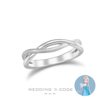 【WEDDING CODE】鉑金 男戒 迪士尼冰雪奇緣4610(限量 618限定 現貨 禮盒)