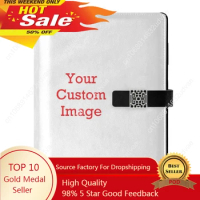 Custom Pattern Leather Loose-leaf Notebook Mind Map Soft Leather Cornell Book Grid Paper Special Handbook School Office Supplies