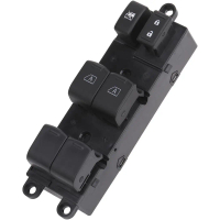 Master Power Window Switch Door Lock Control Button Driver Side Compatible with 2004-2014 Nissan Arm
