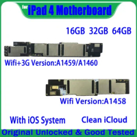 For IPad 3 Original Unlocked Motherboard Wifi Version A1416,Wifi+Cellular 3G A1430 A1403 Mainboard 16GB 32GB 64GB Logic Boards