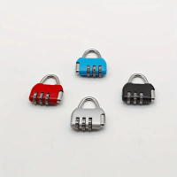 Hot Stock Lock: a 3-digit color zinc alloy backpack lock that protects your belongings. Suitable for