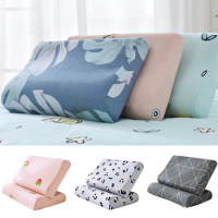 Cotton Pillowcase Comfortable Bedroom Sleeping Memory Foam Latex Pillows Case 50*30cm/60*40cm Adult Kids Pillow Cover