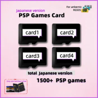 Japanese Version PSP Games Card Anbernic RG505 All Collection Box Retro Handheld 512G 1500+ Open Source Memory