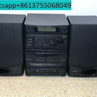 Second hand combination sound PHILIPS FW21/26 four in one combination cassette holder CD player radio