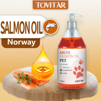 Tovitar Norwegian Salmon Oil 300ml Glossy coat increases appetite for cats and dogs