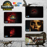 Jurassic World Rebirth TNG Pelekat - Tng Touch N Go/Bank kad pelekat pelindung (Beli 4 Percuma 1)(TN
