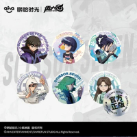 Official Cosplay Souvenir Collection Birthday Original Anime Scissor Seven Series Killer Seven Thirteen Badge Pin Brooch Gift