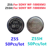 50pcs/lot Original Z55 New Battery For Sony WF-1000XM3, Z55H For WF-1000XM4 WF-SP900/SP700N /1000X WI-SP600N TWS Earphone