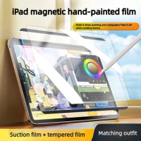 Applicable Apple iPadAir5 tablet magnetic class paper film iPad9 removable 10.2 film Pro11 inch protection