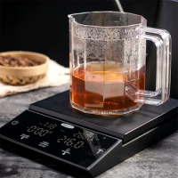 Incline Drip Coffee Scale With Timer Bluetooth Smart Espresso Electronic Coffee Scale Waterproof Kitchen Scale Coffee Tools