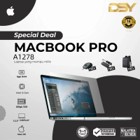 (Refurbished) Macbook Pro A1278 Core i5 | Warranty 18 months | 8GB RAM | 128GB SSD | macOS | GREAT I