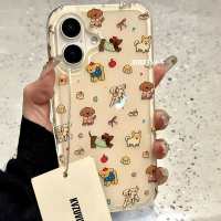 Simple, Sausage Dog, Cute, Cake, Hot Selling, Compatible with Apple 17 Pro Max/16 Pro Max/15 Pro Max