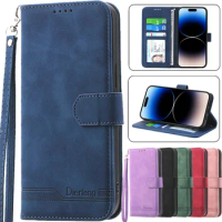 For Sony Xperia 10 V 4G Case For Sony Xperia 1 V 5G 1 5 10 IV Phone Cover Case Wallet Flip Book Stand Leather Line Coque Shell