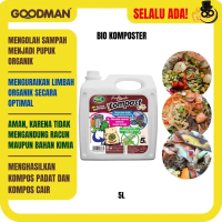 PENGURAI LIMBAH ORGANIK | PROBIOTIK KOMPOSTER 5L