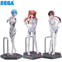 SEGA Evangelion Souryuu Asuka Langley Ayanami Rei Makinami Mari Illustrious Luminasta Series Anime Figure Collectible Model Toy