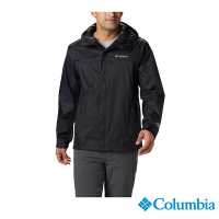 Columbia 哥倫比亞 男款 Omni-Tech 防水外套-黑色 URE24330BK/HF