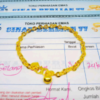 GELANG TANGAN MOTIF GELANG NURI EMAS MUDA FREE SURAT