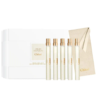 【Chloe’ 蔻依】仙境花園香氛禮盒 5x10ml(國際航空版.煙雨茉莉/淺吻含羞草/木蘭詩語/玫瑰/北國雪松)
