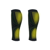 【AREXSPORT】S-3433 石墨烯運動機能萊卡壓縮小腿套（一雙裝）M-XL碼(適合三鐵/鐵人/登山/路跑/自行車)